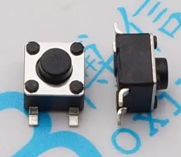 4.5X4.5X5.0MM/3.8MM/4.3MM SMD4 촉각 택트 미니 푸시 버튼 스위치 마이크로 스위치 순간 SMD-4 4.5*4.5*3.8/4.3/5MM 20 개/몫