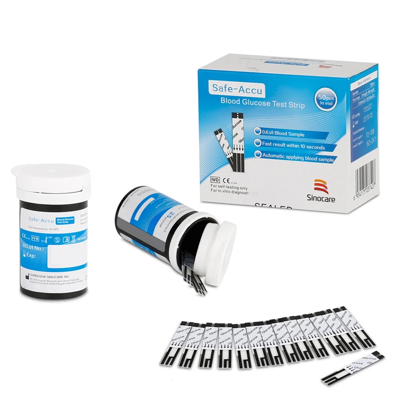 Sannuo-Accu-blood-glucose-meter-Diabetic-with-50pcs-Test-Strips-50pcs-Lancets-Needles-Blood-Sugar-Detection (2)