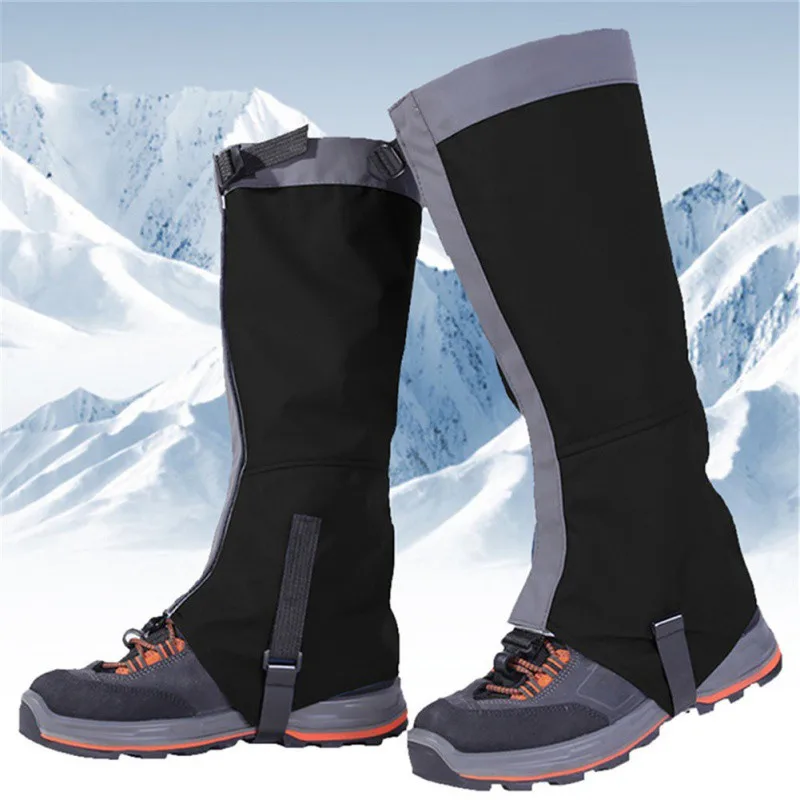 Новые уличные снежные наколенники, лыжные скалолазание, Защита ног, защита для спорта, безопасность, водонепроницаемые ноги, теплое оборудование