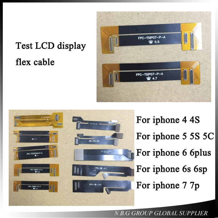10pcs/lot Touch screen LCD display Extension Tester Test Flex Cable for