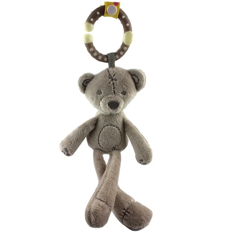 Baby-Soft-Animal-Hanging-Toys-On-Stroller-Rabbit-Bear-Comfort-Doll-Baby-Hand-Playing-Toy-Accessories