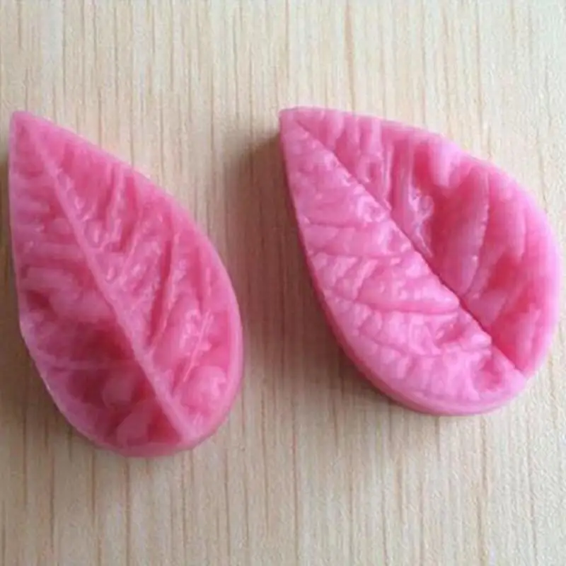 

2018 Hot Sale 3D Leaf Shape Embossed Silicone Mold Relief Fondant Cake Decorating Tools Chocolate Gumpaste Candy Clay Moulds