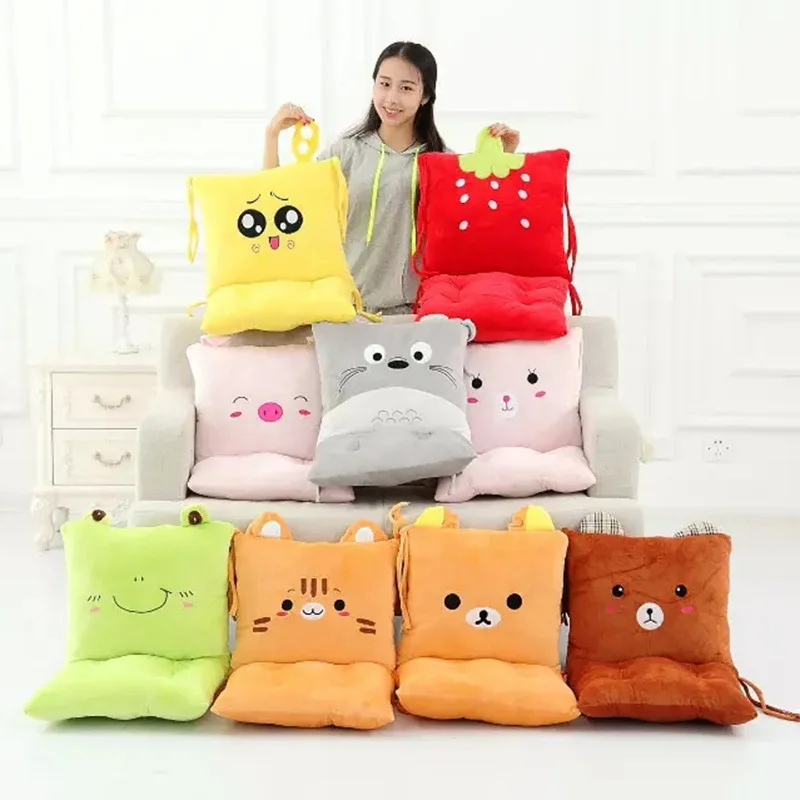 Plush Toys Stuffed Animal Pillow Cushion Totoro Bear Frog