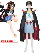 Envío Libre de Muertes de la Mata Mako Mankanshoku Dos Estrellas Goku Uniforme de Cosplay del Anime