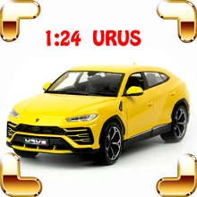 Новое поступление подарок URUS 1/24 модель металлический автомобиль коллекция статические модели весы украшения сплав автомобиль игрушка Моделирование подарок для друга