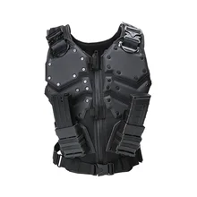 Молл тактический Охота боевой G.I.J тела жилет Body Protector Черный