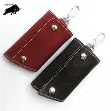 ZYD-COOL, большая вместительность, унисекс, натуральная кожа, брелок для ключей, кошелек, электронный чехол для ключей, кошелек для ключей, органайзер, ключница