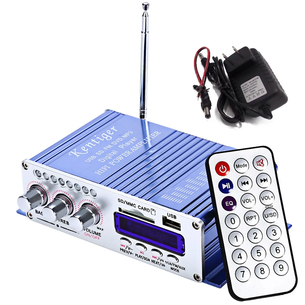 Motorcycle USB FM Audio font b Car b font Stereo Amplifier font b Radio b font
