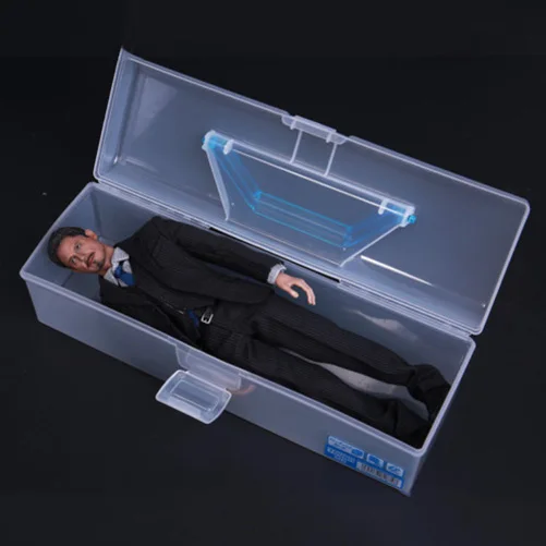 

Hot Toy 1/6 Scale Figure Carrying Case Storage Box Model for 12" Action Figure Accessory