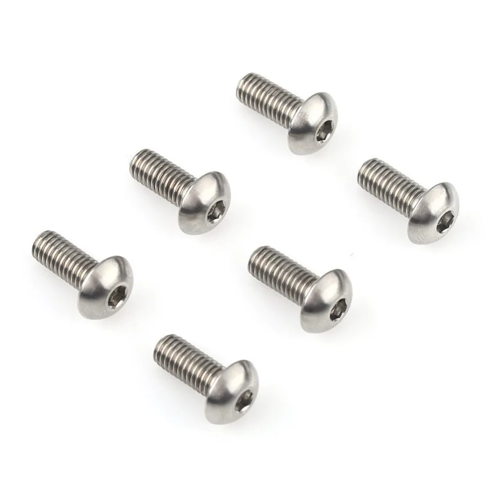 Titanium M5 x 15mm Tapered Ti Bolt Taper Hex Allen Socket Head Screw GR5