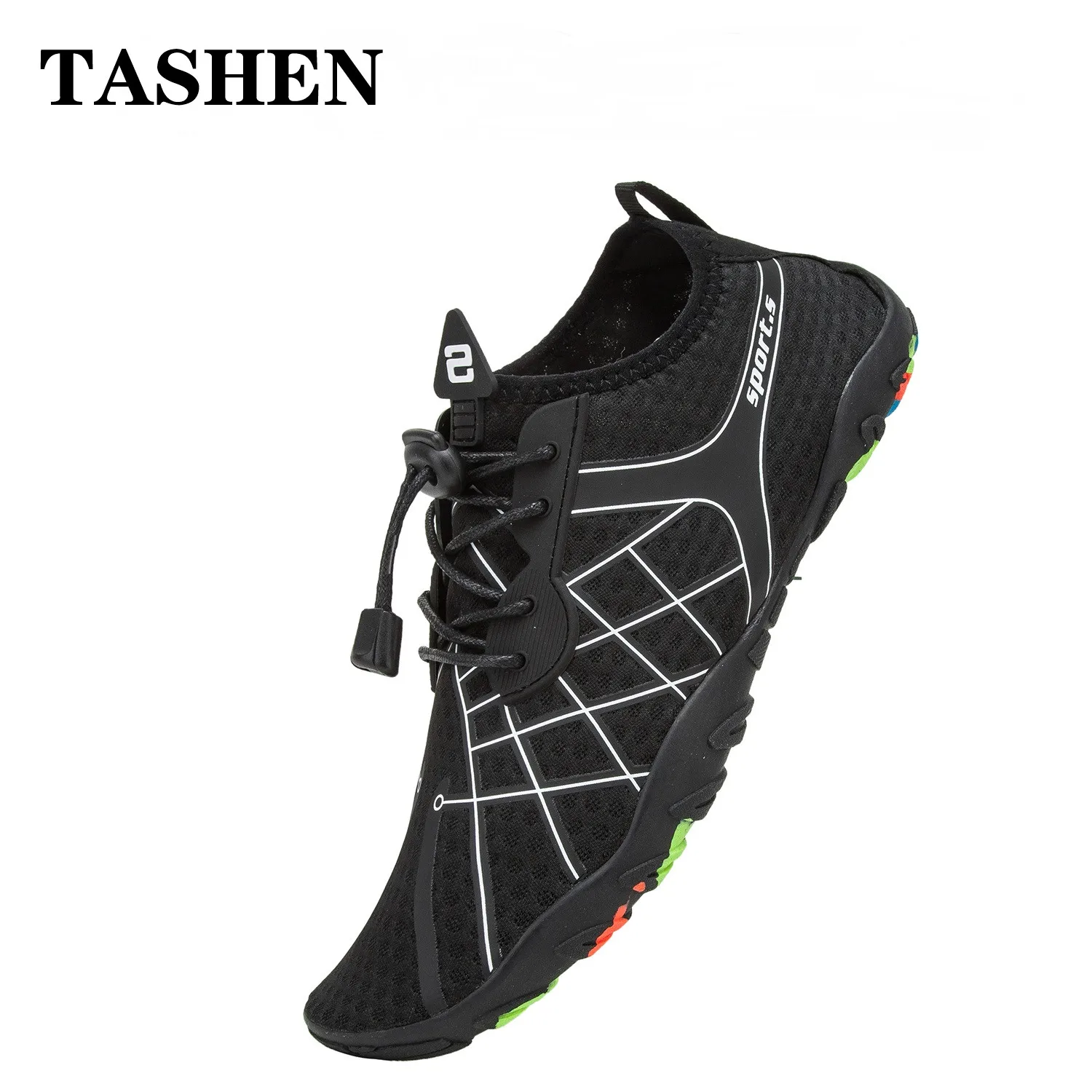 

Men Upstream Aqua Shoes Summer Quick-Drying Beach Sandel Swimming Shoes Non-Slip Seaside Swimming Sneaker Breathable Water Shoes