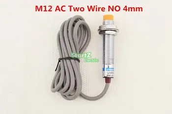 

5Pcs M12 AC Two Wire NO 4mm distance measuring Inductive proximity switch sensor LJ12A3-4-J/EZ