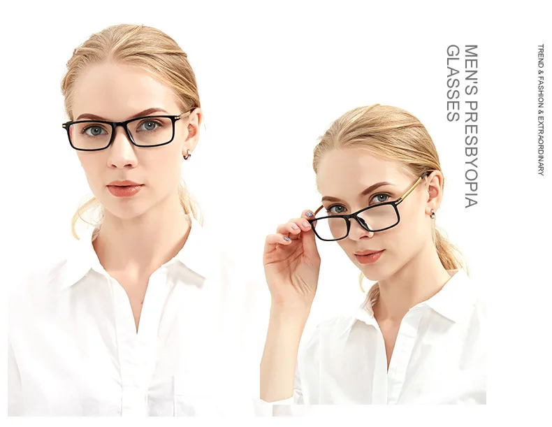Очки для чтения с защитой от синего излучения для мужчин и женщин, Компьютерная Защита от УФ-излучения, синий светильник, унисекс, очки для пресбиопии, очки для чтения, диопер