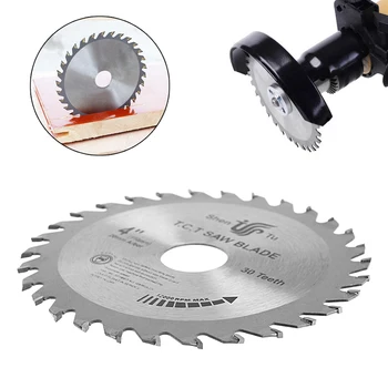 

4 inch 30T Circular Sawing Blade Wood Cutting Round Discs Sawing Cutter Tools