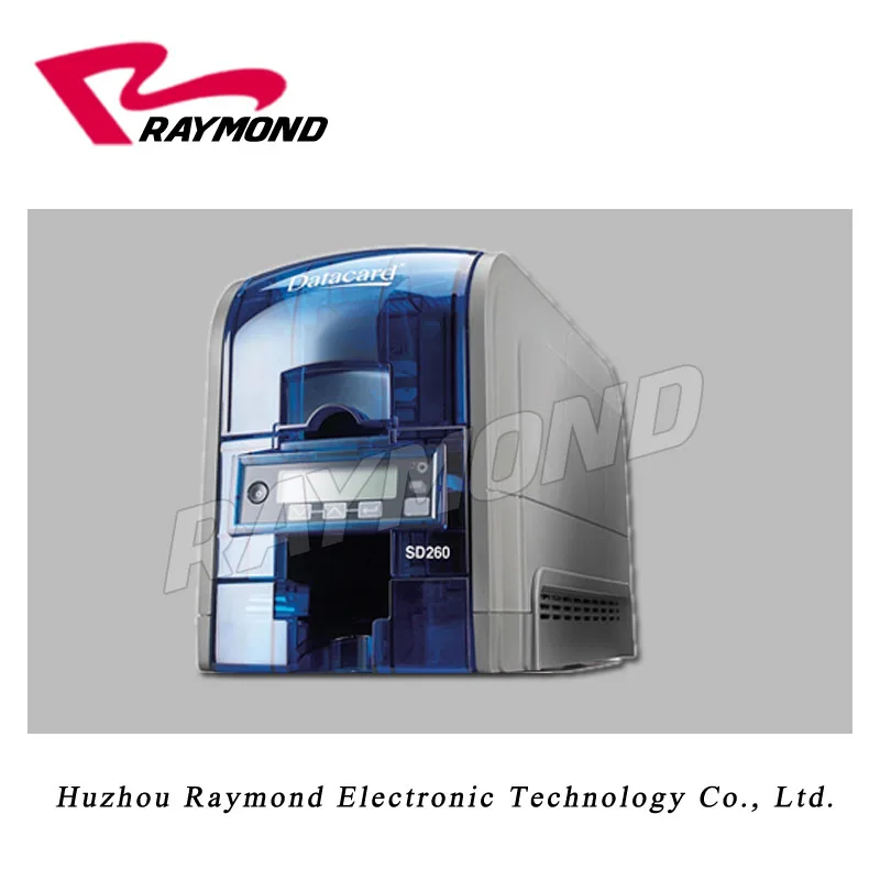 Datacard SD260 односторонний пластиковый ПВХ принтер для удостоверения личности, один Односторонний принтер с двумя цветными лентами YMCKT