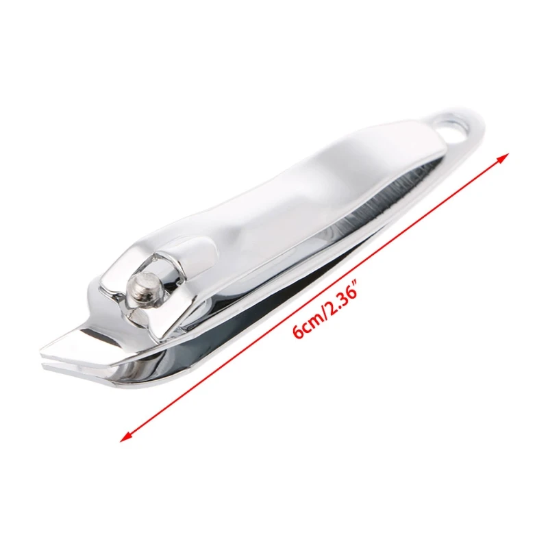 Regular Oblique Stainless Steel Nail Clippers Finger Toe Trimmer Manicure Nail Scissors Tool New Hot By