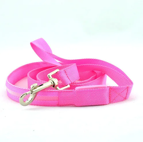 

Pet Supplies LED Pet Cat Dog LED Leash Night Safety Glow Leash Flashing Lighting Up Nylon Leads Rope Belf 8 Color Wholesales