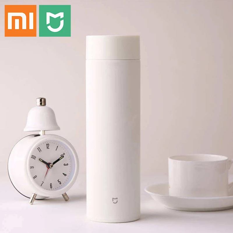 Термос xiaomi mijia, вакуумная кружка, 500 мл, чашка, 12 часов, сохраняющая тепло, бутылка для холодной воды, подарок на день рождения для мальчика, девочки, друга, женщины