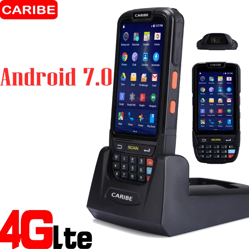 Caribe يده 1D الباركود ماسحة الروبوت PDA Wifi المحمول و HF Rfid الكلمات قارئ الليزر RFID HF UHF QR كود ماسحة Caribe يده 1D الباركود ماسحة الروبوت PDA Wifi المحمول و HF Rfid الكلمات قارئ الليزر RFID HF UHF QR كود ماسحة