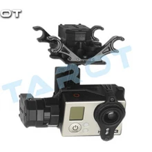 Таро GOPRO t4-3d 3 оси Бесщеточный Карданного tl3d01 для GoPro 4/GoPro 3+/Gopro3 поддержка FPV-системы режим