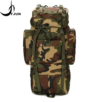 

Large Capacity Internal Frame Oxford Waterproof Backpack Military Tactical Camouflage MOLLE Bag Outdoor Climbing Bags DG55