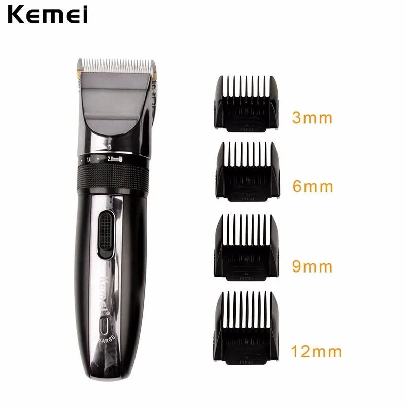 

Portable 110-240V Professional Hair Trimmer Travel Home Cutting Machine with Titanium Ceramic Blade for Adult Kids 44