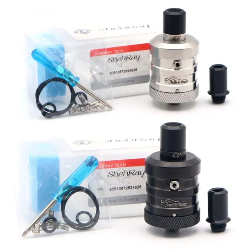 

Stainless Steel FEV BF-1 Squonker Style RDA Electronic Cigarette Atomizer Tank with 23MM Diameter for 510 Thread Accessories Kit