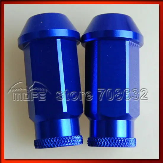 

Special Offer Light Weight 20PCS/SET 50mm Aluminum D1- Spec Wheel Nuts M12 * P1.25 Blue