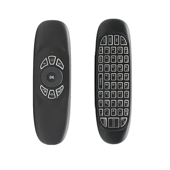 

Original C120 Air mouse mini keyboard with gyroscope Remote Control Backlit or Normal for Android TV BOX Windows