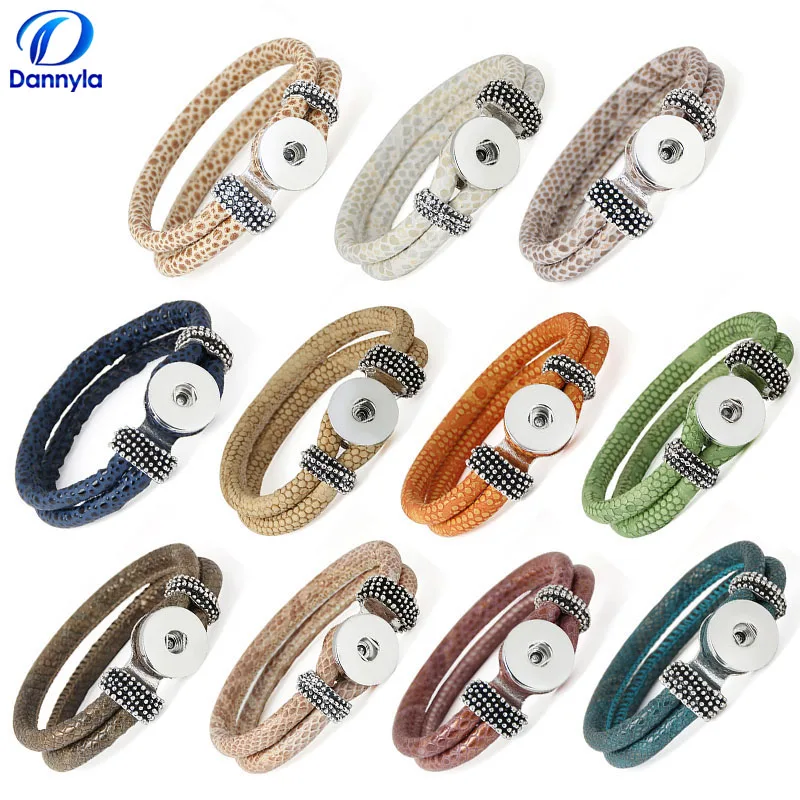 Comfortable 11colors snap button jewelry bracelet LSNB84 | Украшения и аксессуары
