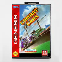 16 бит MD карточная игра-боевой Cars с розничной коробке для Sega бытие системы