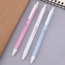 1 шт. 0,7 мм синий заправка шариковых ручек Пластик Пресс пишущие ручки канцелярских принадлежностей студенческий экзамен запасные унисекс OG-5973