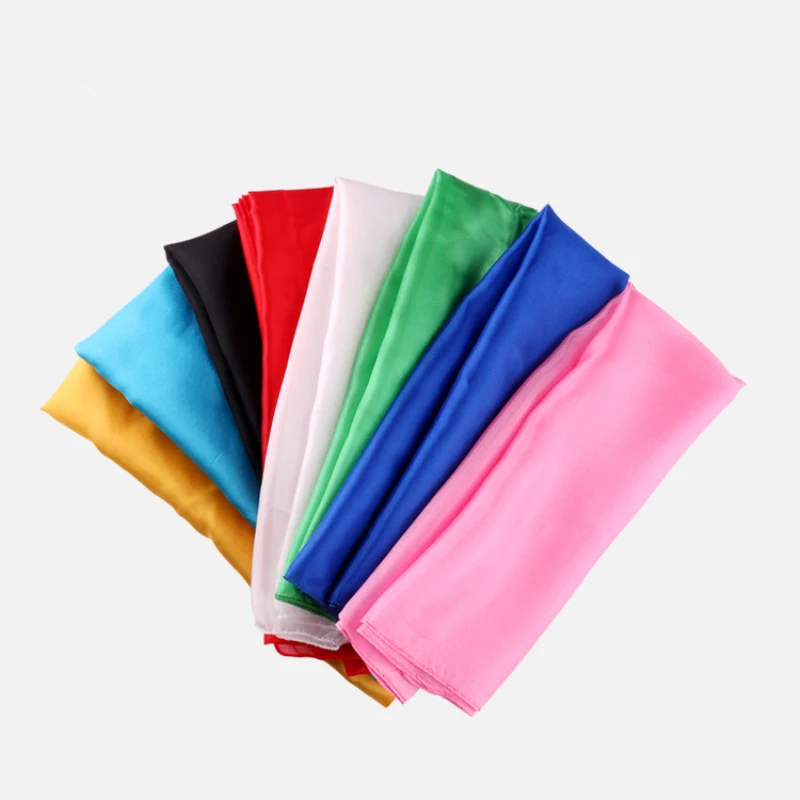 

Hot sale silk scarves 60cm*60cm silk disappears magic tricks only for one pc