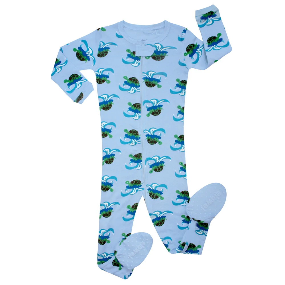 Новые брендовые пижамные комплекты для маленьких детей Детские хлопковые пижамы для От 0 до 5 лет; детская хлопковая одежда для сна пижамы для мальчиков; ночнушка Пижама - Цвет: RA01