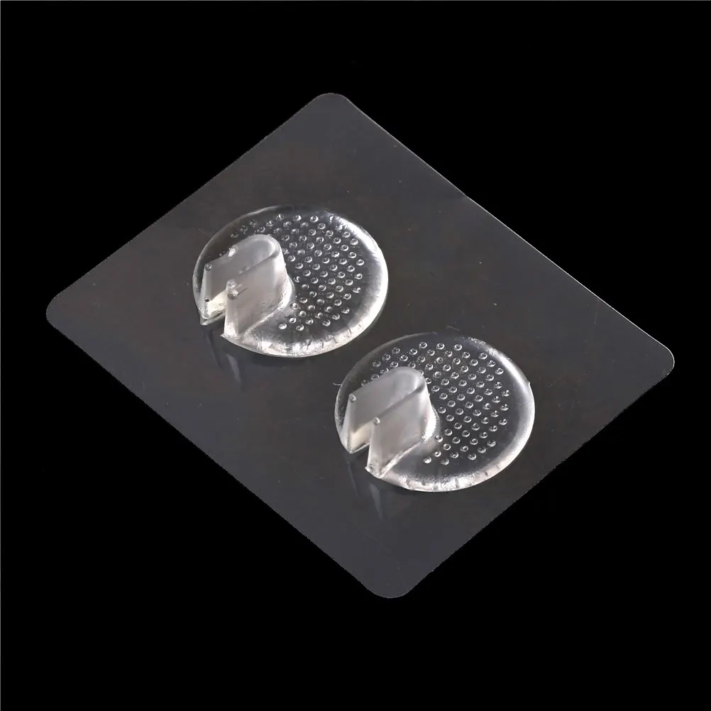 

Soft Silicone Forefoot Pad Flip Flops Pad Summer Slippers Transparent Cushion Relieve Pain for Shoes Sandals Toe Separator 2PCS