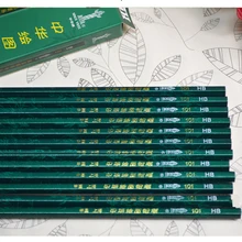 12 шт./кор. Дерево Карандаш для студентов рисования и письма, QB00006