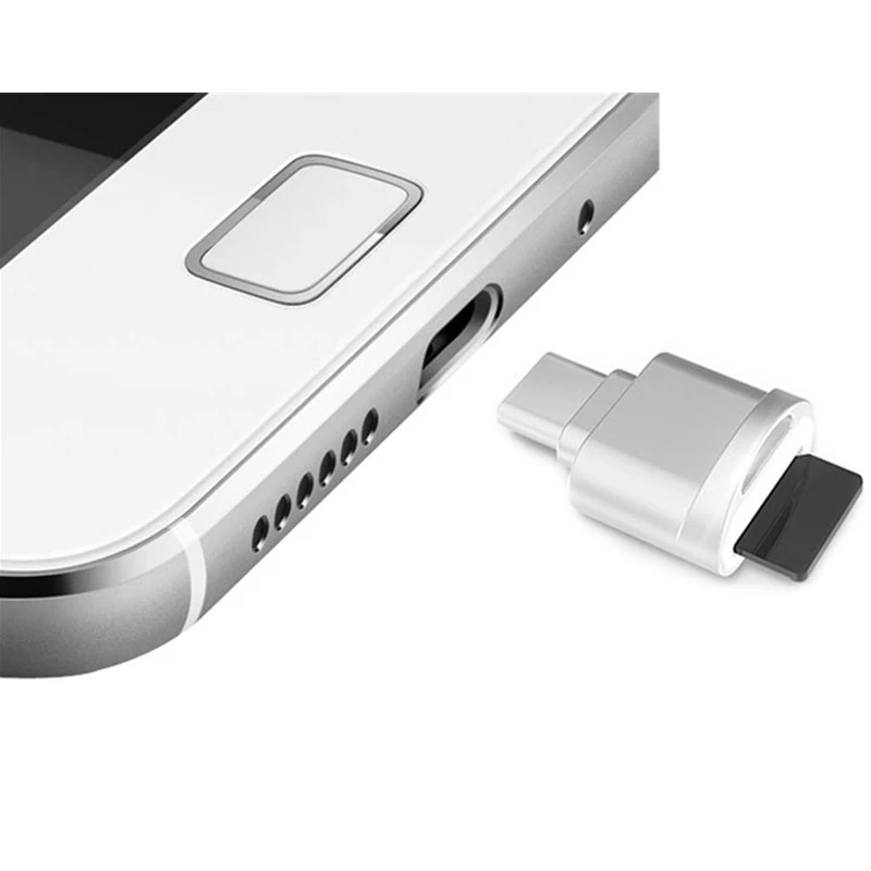 Устройство для чтения карт Micro SD USB 3 1 Type C на телефон слот TF карты адаптер Macbook или