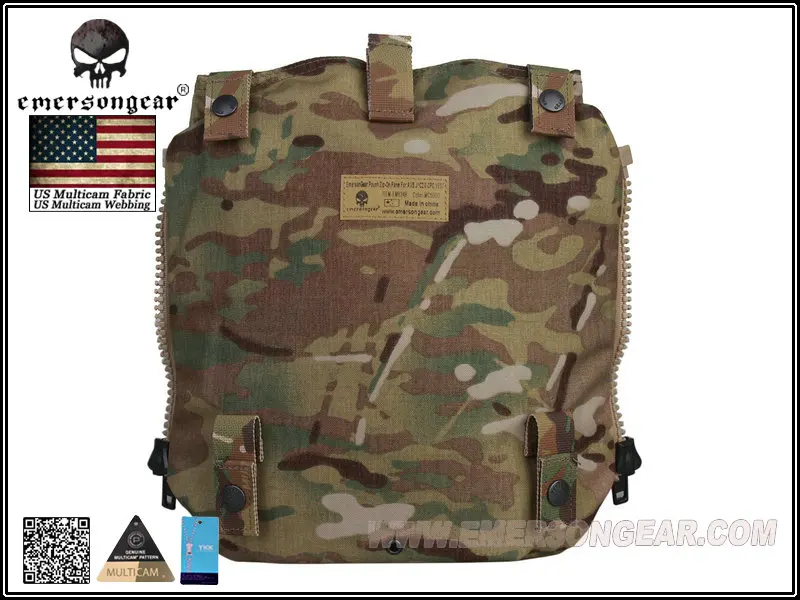 Сумка Emersongear на молнии для AVS JPC2.0 CPC тактический боевой жилет сумка Molle пакет