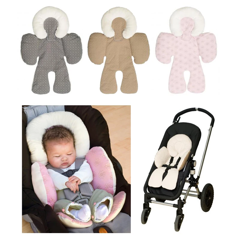 

Baby Stroller Cushion Thickening Infant Body Protection Pad Stroller Accessories Trolley Soft Mat Breathable Pram Seat Cushion