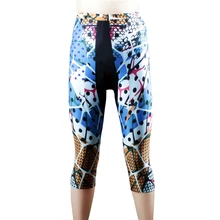 ILPALADINO женские велосипедные шорты 3D гелевая Накладка для верховой езды плотный велосипед 3/4 брюки ударопрочные шорты для горного велосипеда ciclismo