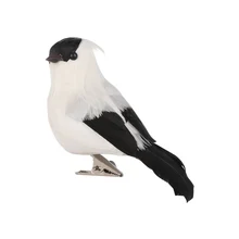 1/2 шт. живой Искусственный животных имитация попугая настоящих перьев птица образцовое изделие кустарного промысла садовый Свадебный Поставки домашний декор