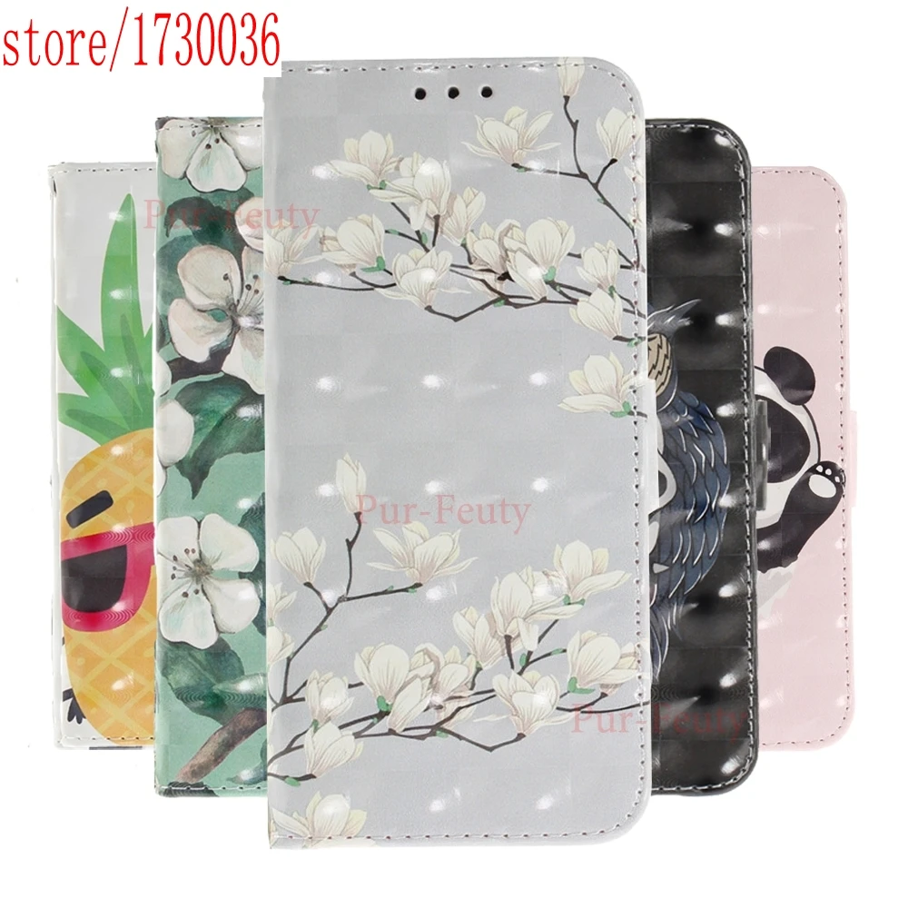 

Case For Samsung Galaxy A50 2019 Global A505 SM-A505 Cute Flip Leather Magnetic Wallet Card For A 50 2019 SM-A505FN/DS A505FN/DS