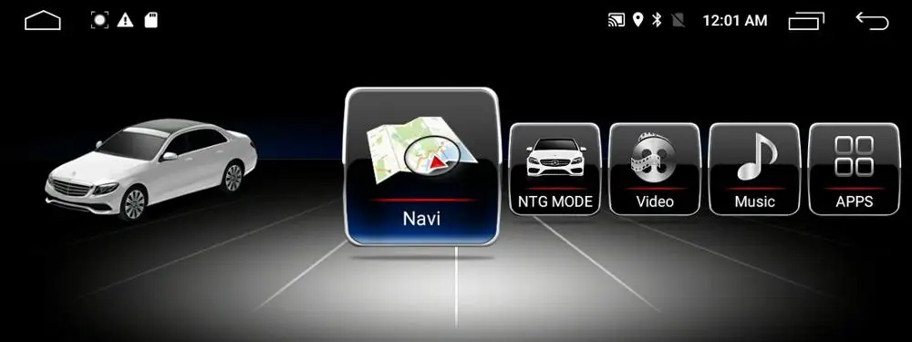 Discount Android 8.1 Car Radio Bluetooth GPS Navigation Head Unit for Mercedes Benz 2008-2010 C Class 180 200 220 250 CDI 63 300 320 350 18