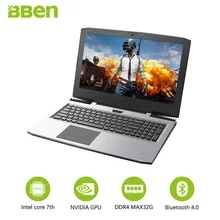 Bben Gaming Laptops Intel Core i7-7700HQ 15.6″ IPS 1920×1080 screen 32GB RAM , SSD128G/256G/512G , 1TB /2TB HDD windows10 pro