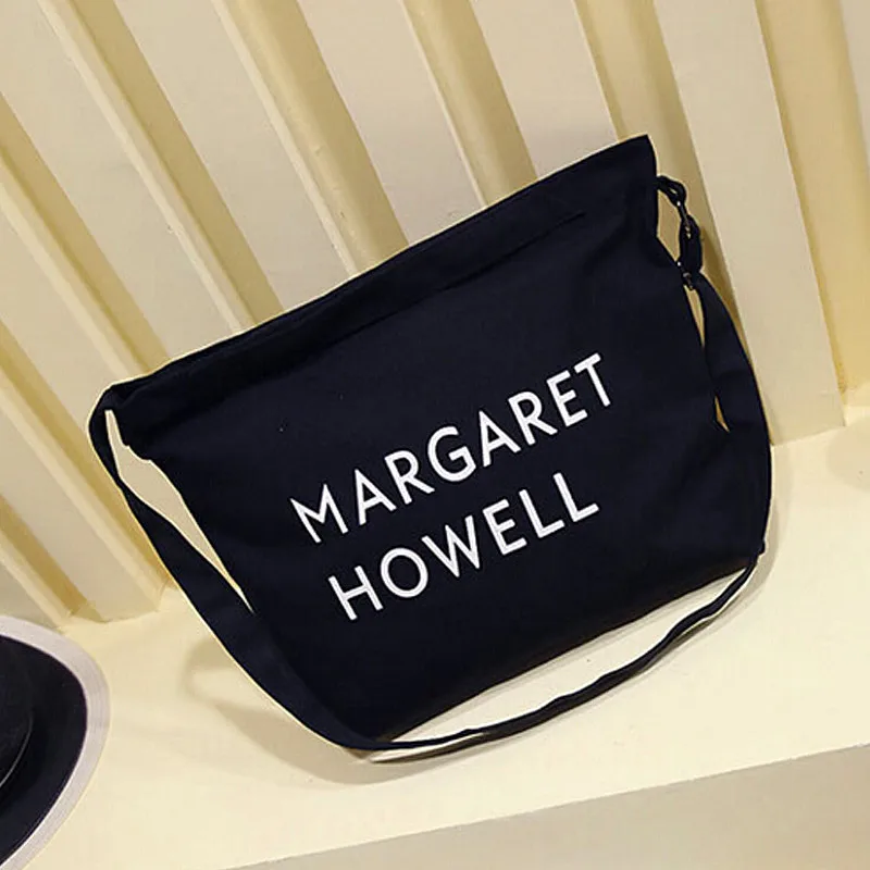 Japanese portable canvas shoulder bag Messenger bag retro casual