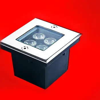 

IP68 AC85~265V 12V 4W LED Underground light LED LAMP Deck Light led inground light warm white/white/red/gree/blue