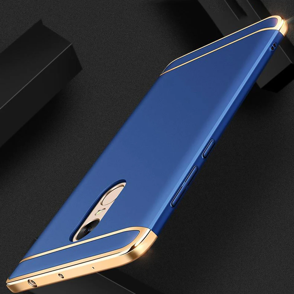 Роскошный Жесткий пластиковый Чехол с покрытием для XiaoMi RedMi Note 3 4 4X 5 6 Pro 6A 5A 4A