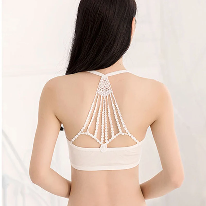 organic cotton crop top bra