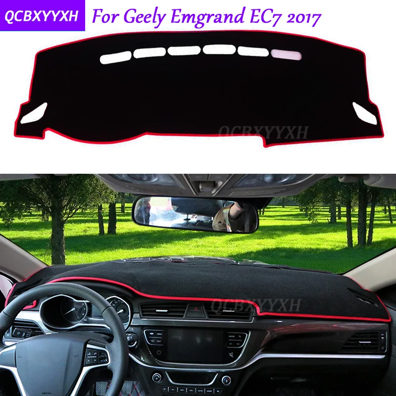 Для Geely Emgrand EC7 коврик на приборную панель защитный для интерьера Photophobism защитная накладка теневая Подушка аксессуары для стайлинга автомобилей