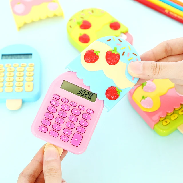 cute calculators for kids 8 digit portable pocket calculator sweet